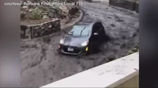 Driver of Prius Swept Away by Flash Flood Recounts Terrifying Experience