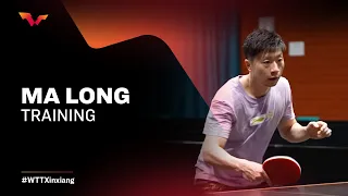 Ma Long the GOAT training at WTT Cup Finals Xinxiang 2022