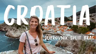 FIRST IMPRESSIONS OF CROATIA  🇭🇷  (what to eat, see, & do in Dubrovnik, Split, and Brac)