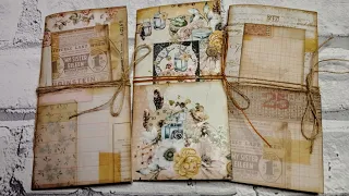 How to Make a Super Easy Mini Junk Journal Using 6 x 6 Papers