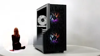 НИКС Компьютерный Супермаркет: видео про Корпус DeepCool MATREXX 40 3FS Black без БП с окном #2