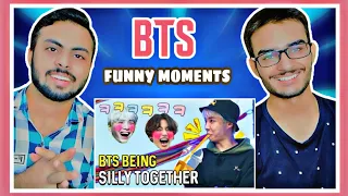 PAKISTANI REACTION ON BTS BEING SILLY TOGETHER | FUNNY MOMENTS