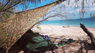 It Started Out Great, But... Solo Beach Camping On An Uninhabited Island - Day 1