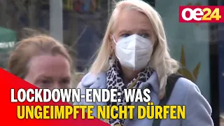 Lockdown-Ende: Was Ungeimpfte nicht dürfen