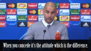 Guardiola SWEARS in Italian