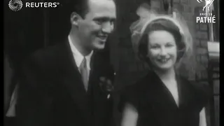 ROYAL: Announcement of engagement of Prince George and Viscountess Anson (1950)