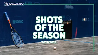 WOMEN'S SHOTS OF THE 2021-22 SQUASH SEASON! ☄️