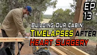 Building Our House/Cabin After Heart Surgery Episode 13