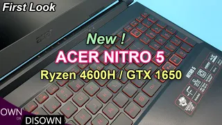 $660 ! ACER NITRO 5 RYZEN 4600H + GTX 1650 - COOLEST AMD LAPTOP ?