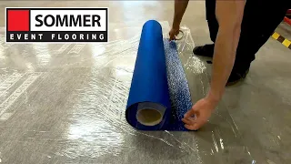 How to install carpet on carpet | Sommer Event Flooring