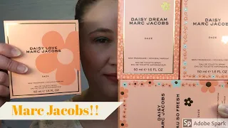 Marc Jacobs Daisy Daze Collection Review! All of this year's scents!