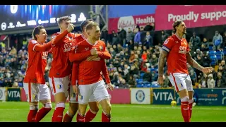 Pitchside angle: Goals v Stockport