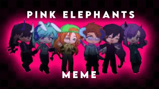 🩷Pink Elephants Meme 🐘|TW: We@p0n$| 💝Character Introductory Video| Ariella-! #pinkelephant #gacha