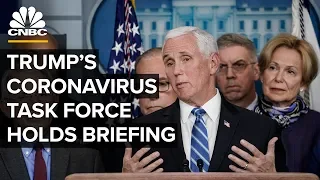 President Trump's coronavirus task force holds briefing as US cases rise - 3/17/2020