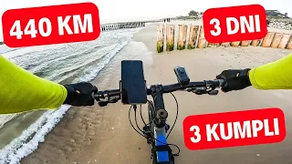 Świnoujście Hel rowerem. 440 km  w 3 dni. Trasa R10 - tu nie ma miękkiej gry!