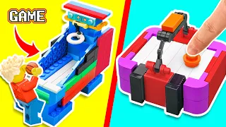 LEGO Games: I Made ARCADE GAMES in Lego | FUNZ Bricks