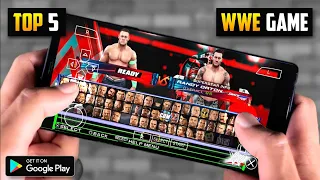 Top 5 Wwe Games for Android l Wwe 2k23 on android games