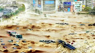 80,000 cubic meters of Yangtze River water per second for nine hours submerged all of China