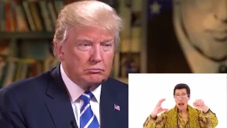 Donald Trump Reacts to Pen Pineapple Apple Pen