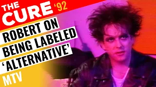 THE CURE - Robert on Being Labeled Alt + "Friday I'm In Love" Debuts on Chart Show ~ MTV Europe 1992