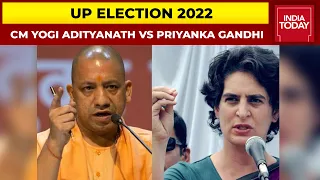 UP Election 2022: CM Yogi Adityanath Vs Priyanka Gandhi War Intensifies Before Poll