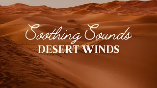 Relaxing Desert Sandstorm | Ambient Noises | Soothing Sounds