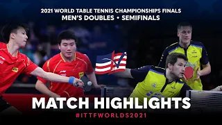 Liang J./Lin G. v Falck M./Karlsson K. | 2021 World Table Tennis Championships Finals | MD | SF
