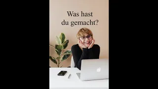 Deutsch lernen Verben im Perfekt