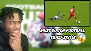 These Football Skills Should Be Illegal! REACTION