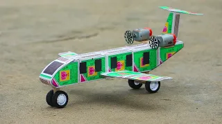 How to make Matchbox Jet Airplane ✈️