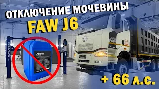 ОТКЛЮЧЕНИЕ МОЧЕВИНЫ AdBlue на Faw J6