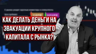 Закономерность: Эвакуация крупного капитала. Как распознать и заработать на падении рынка?