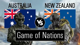 New Zealand vs Australia military power comparison (military comparison)