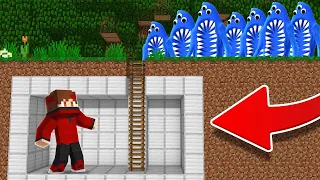 BUNKER ULTRA SÉCURISÉ VS NABNAB SUR MINECRAFT !