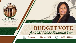 Budget Vote, Thursday 11 March