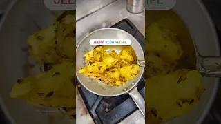 Jeera Aloo Recipe 😍 | Indian Food | Easy Recipes #shorts #foodvlog #streetfood #streetfoodindia