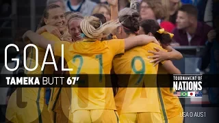 WNT vs. Australia: Tameka Butt Goal - July 27, 2017