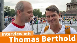 "Ich bin einfach meinem Herz gefolgt" - Interview mit Thomas Berthold am 29.08. in Berlin