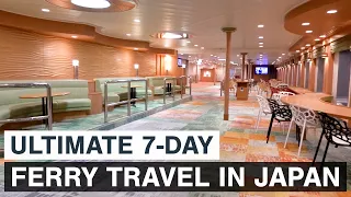 Delicious Overnight Ferry in Japan | Ultimate 7-Day Travel Ep3