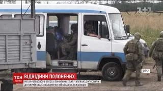 Бойовики "ДНР" вперше дозволили представникам Червоного хреста відвідати українських бранців