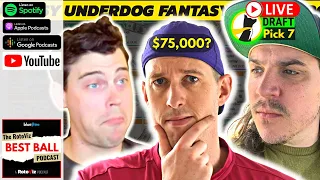 Drafting to Win $75K - How To Win The Underdog Puppy 2 w/ Pat Kerrane