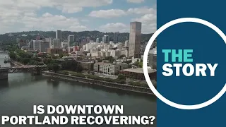 Downtown Portland's recovery is either falling flat or speeding up, depending on where you look