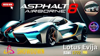 Asphalt 8: Airborne (2023) Gameplay (PC UHD) [4K60FPS] 🔥Super Car - Lotus Evija👑 Rank 1772 PRO🥇#race