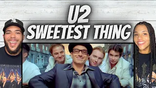 ALL SMILES!| FIRST TIME HEARING U2 -  Sweetest Thing REACTION