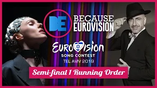 Eurovision 2019: Semi-final 1 Running Order | Vote for your favourites!