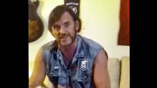 Ask Lemmy: Black kid who likes metal asks Lemmy Kilmister for advice @Rock-Music-VHS-Archive