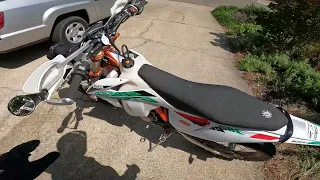 2021 KTM 500 EXC-F First Ride on Black Diamond Part 1