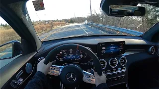 2021 Mercedes Benz GLC 43 AMG POV Test Drive