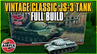 Airfix Joseph Stalin JS 3 Tank Full Build 1/76 Scale Model Kit Vintage Classic Range