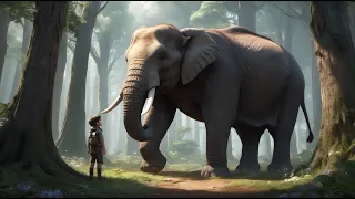 "The Enchanted Forest: The Boy and the Elephant"